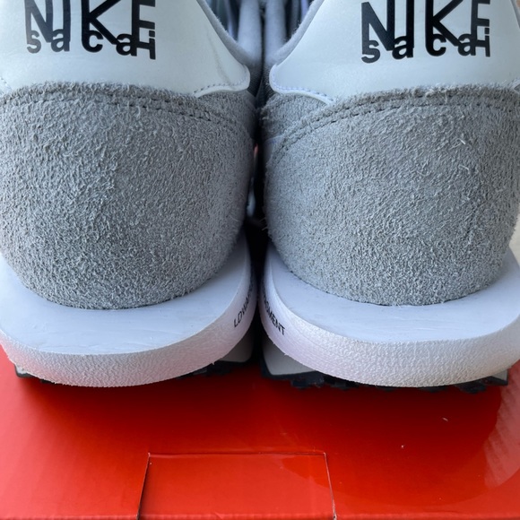 Nike LD Waffle SF sacai Fragment Grey size US 13 Used with 📦 - Picture 10 of 12